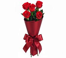 Букет 5 Красных роз Эдлесс Лав в Борисоглебске