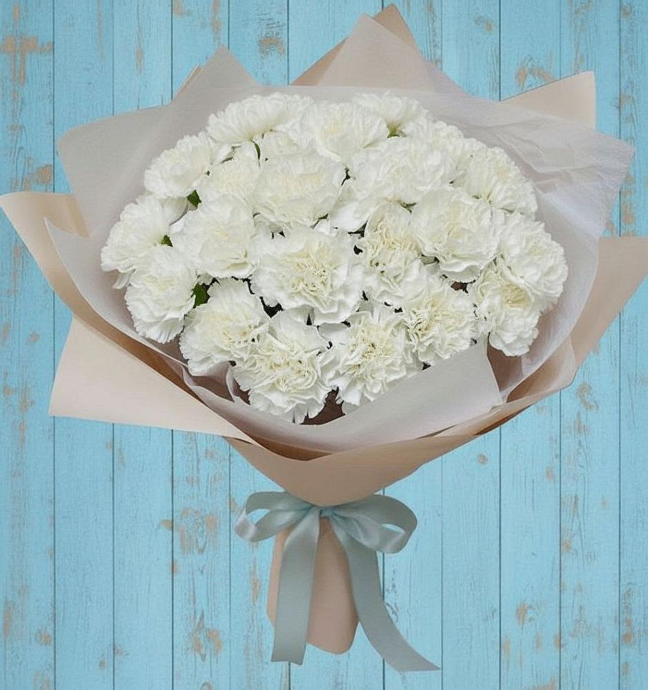 Букет цветов из: Гвоздики в Борисоглебске