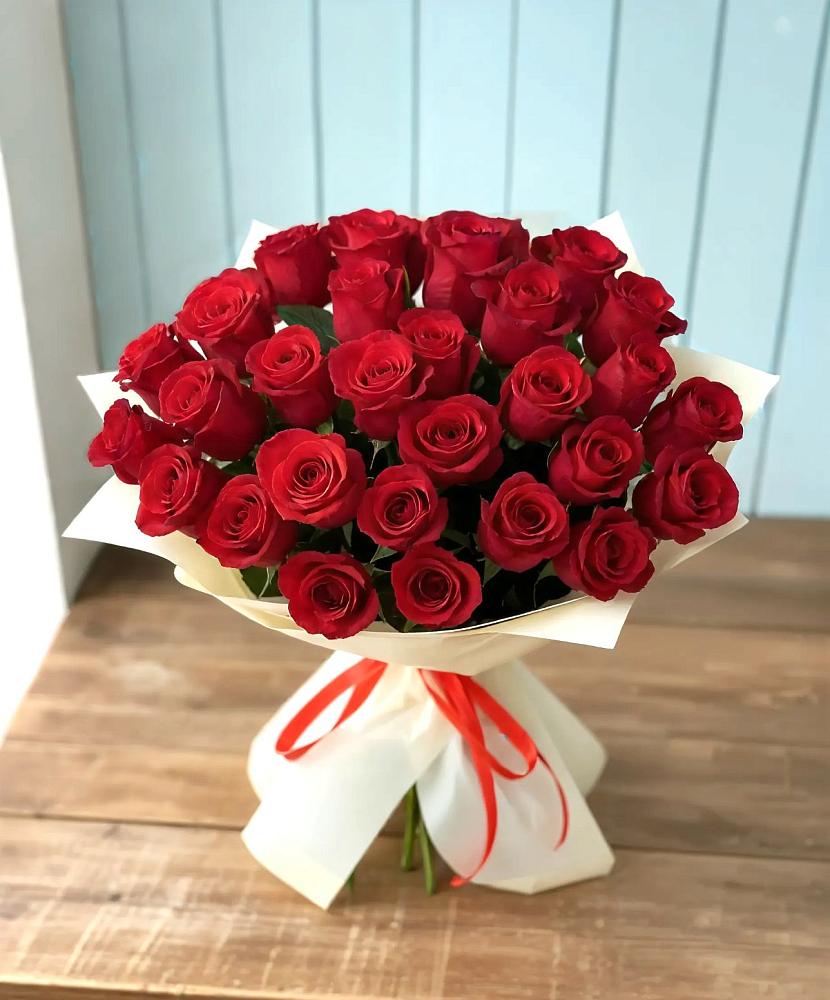 Букет 29 Красных роз в Борисоглебске