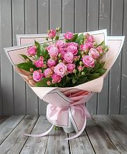 Букет Розовый кустик #REPLACE_PRED# Борисоглебске