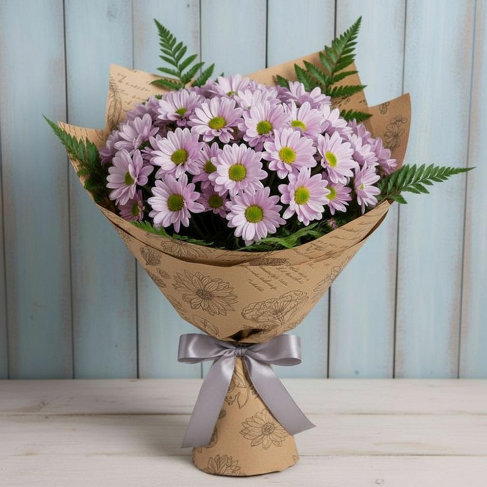 Букет цветов из: Хризантемы в Борисоглебске