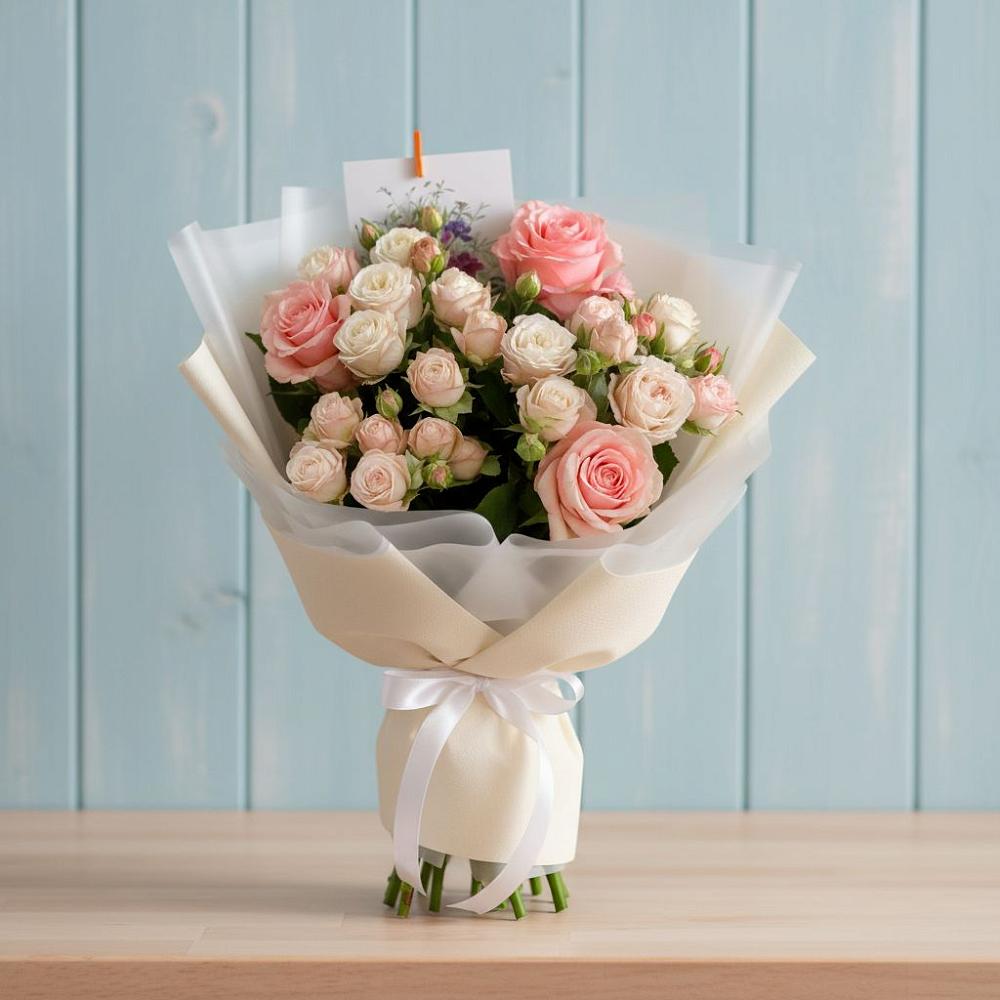 Букет цветов из: Розы в Борисоглебске