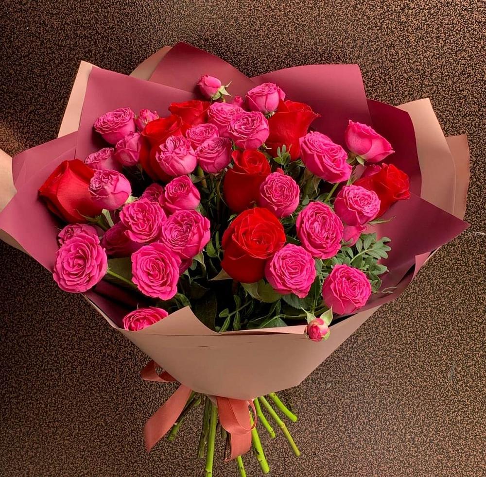 Букет В объятьях нежности в Борисоглебске