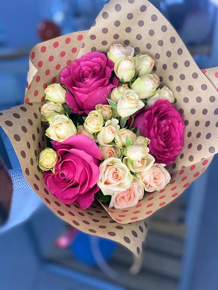 Букет цветов из: Розы в Борисоглебске