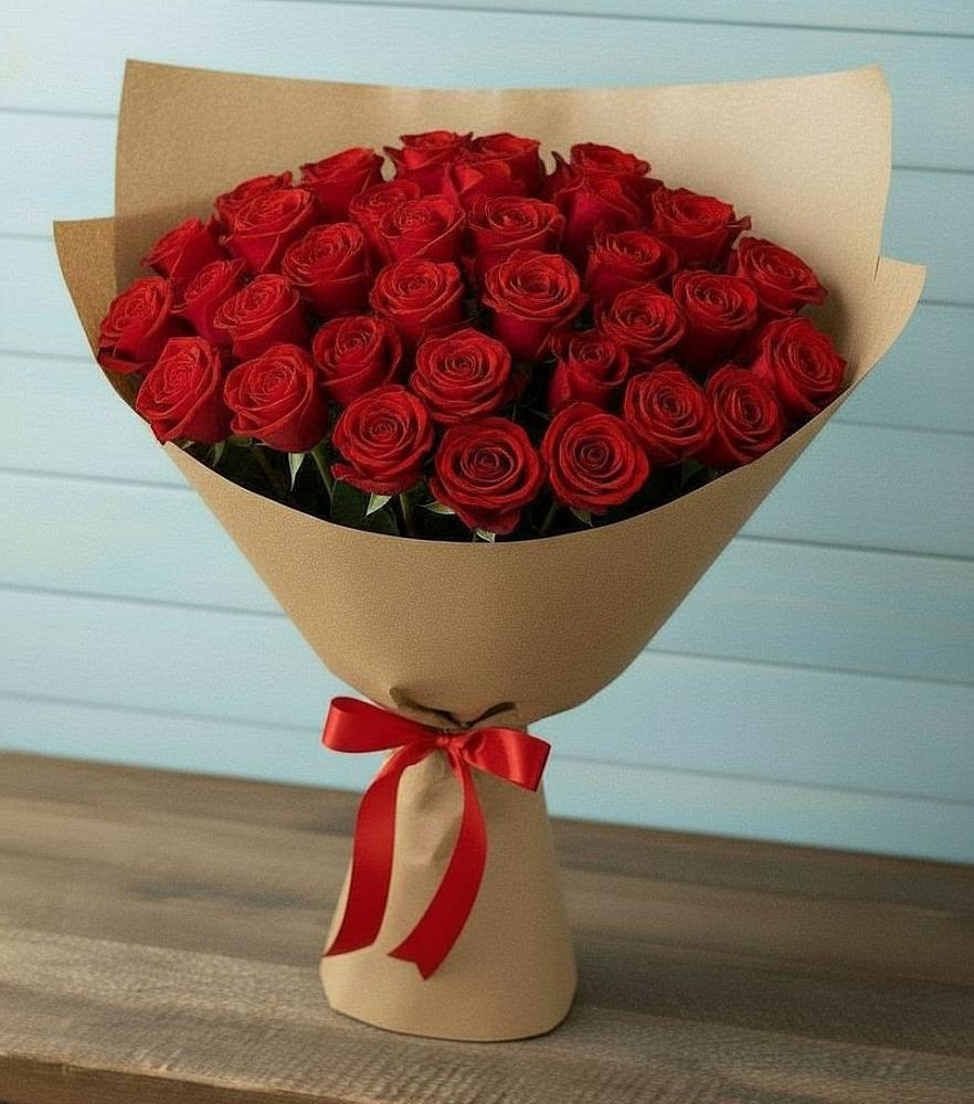 Букет Красные розы Милано в Борисоглебске