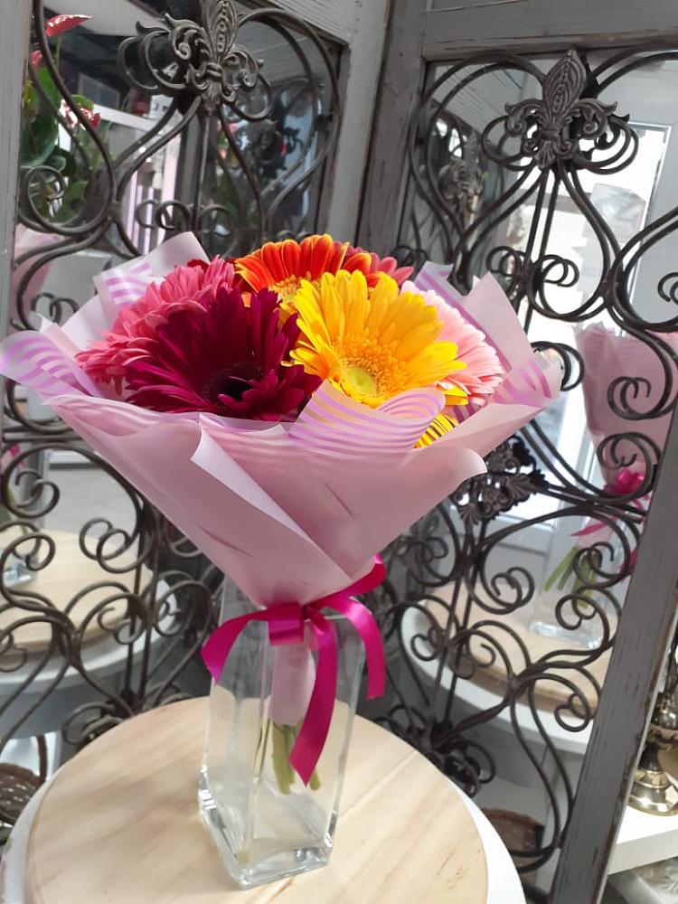 Букет цветов из: Герберы в Борисоглебске