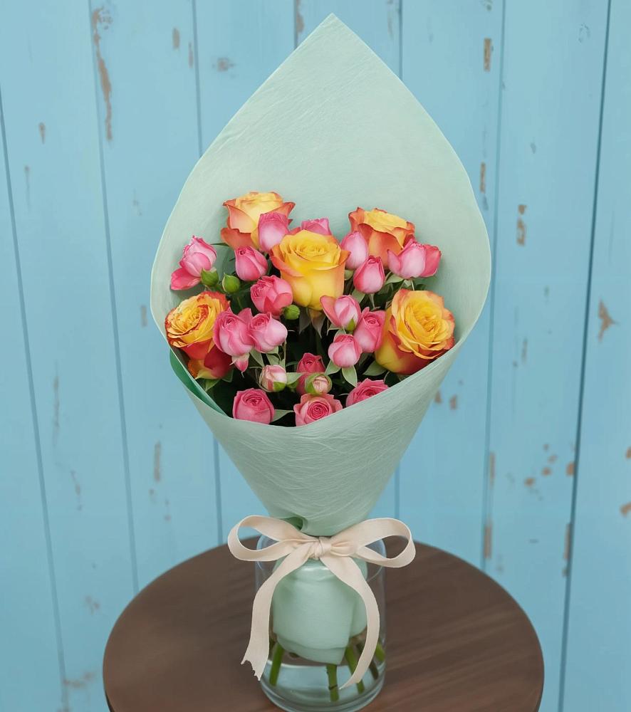 Букет цветов из: Розы в Борисоглебске