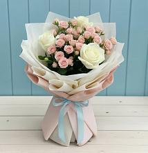 Букет цветов из:  Розы в Борисоглебске