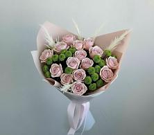 Букет цветов из:  Розы и Хризантемы в Борисоглебске