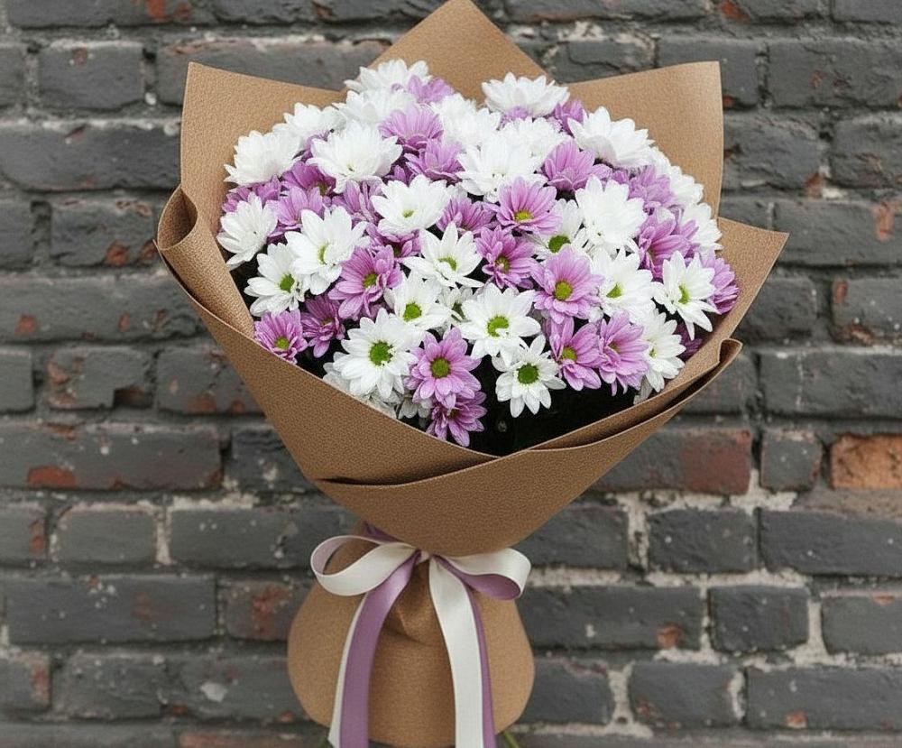 Букет цветов из: Хризантемы в Борисоглебске