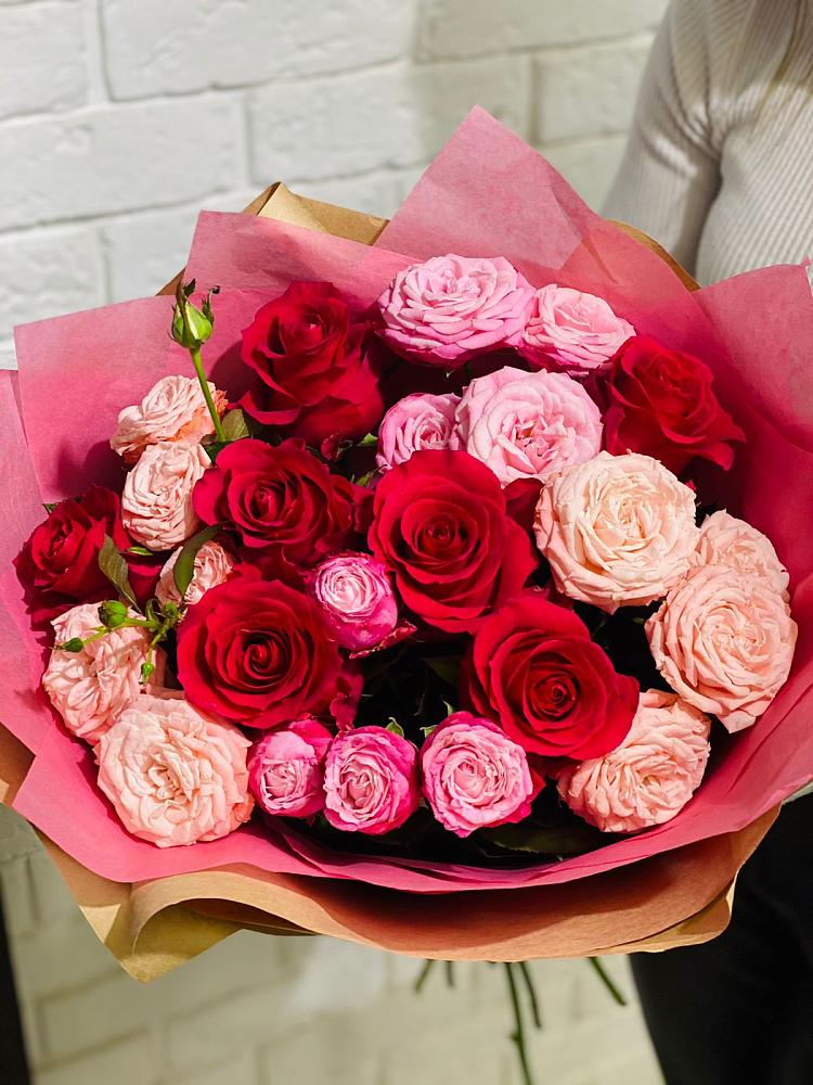 Букет цветов из: Розы в Борисоглебске