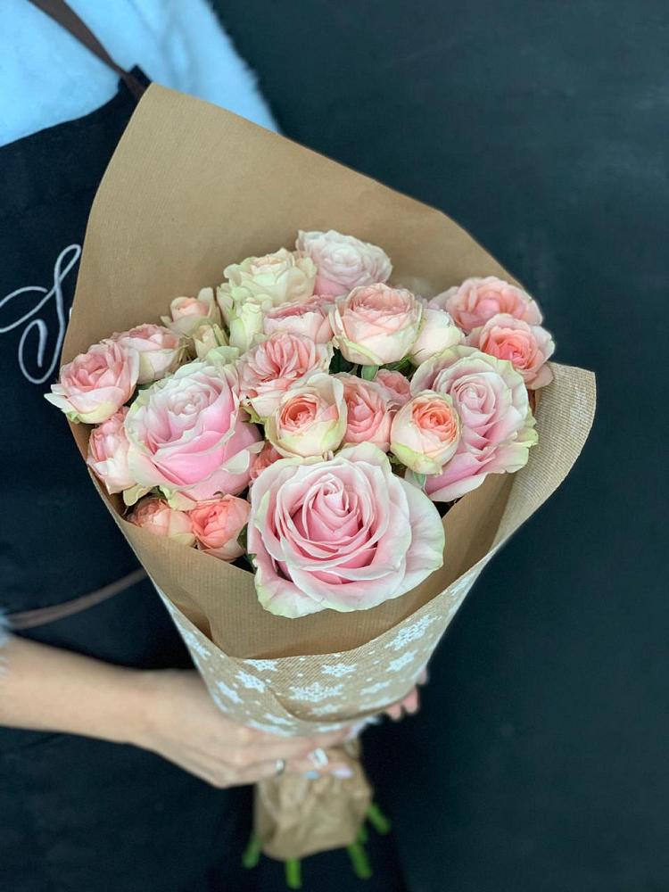 Букет цветов из: Хризантемы и Розы в Борисоглебске