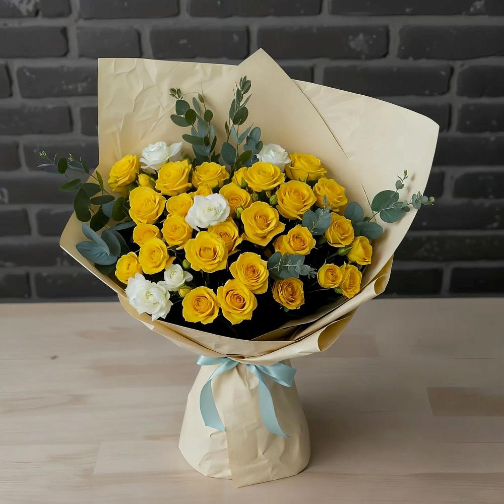 Букет цветов из: Розы в Борисоглебске