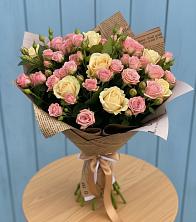 Букет цветов из:  Розы в Борисоглебске