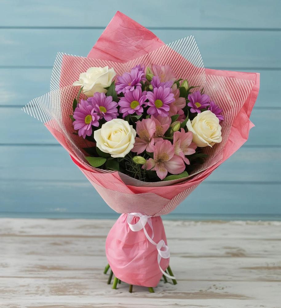 Букет цветов из: Герберы в Борисоглебске