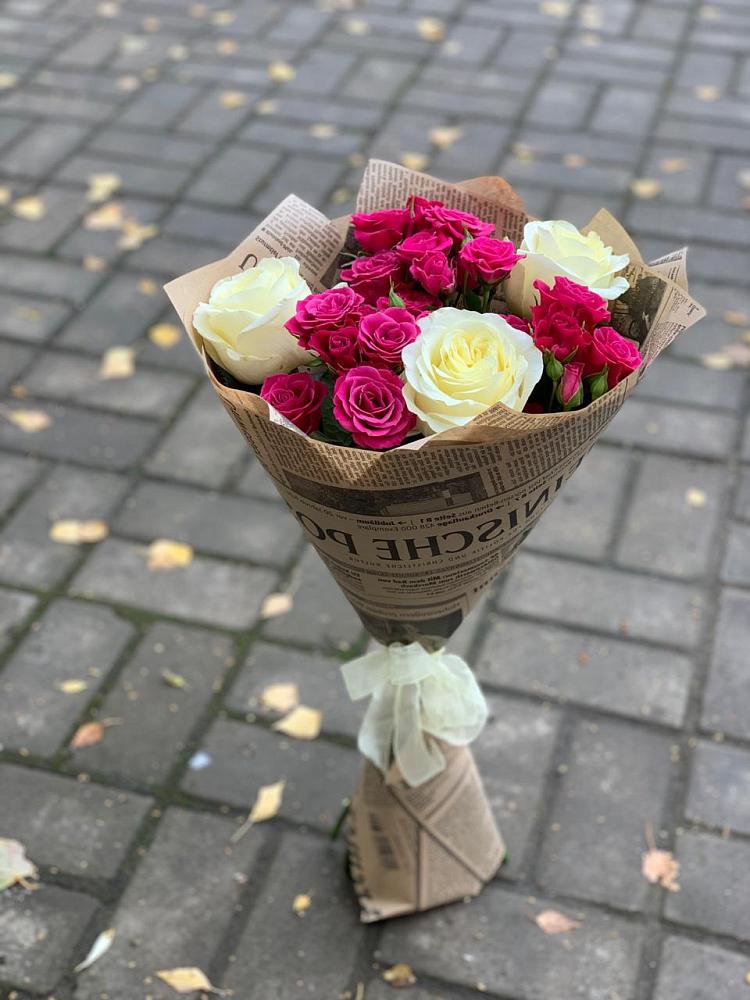 Букет цветов из: Розы в Борисоглебске