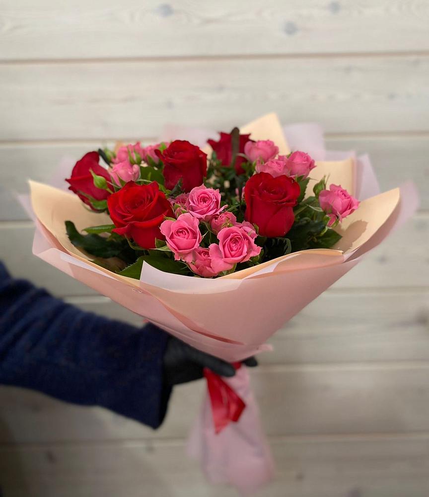 Букет цветов из: Розы в Борисоглебске