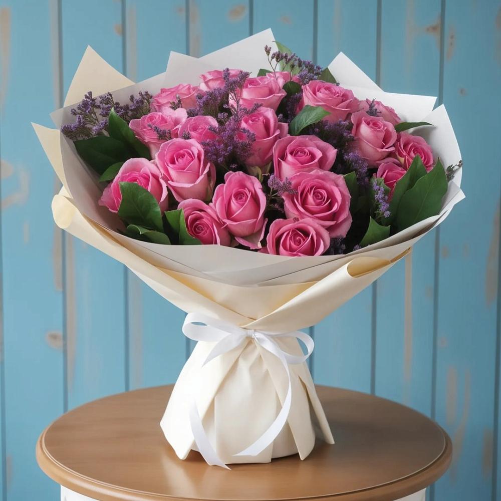 Букет цветов из: Розы в Борисоглебске